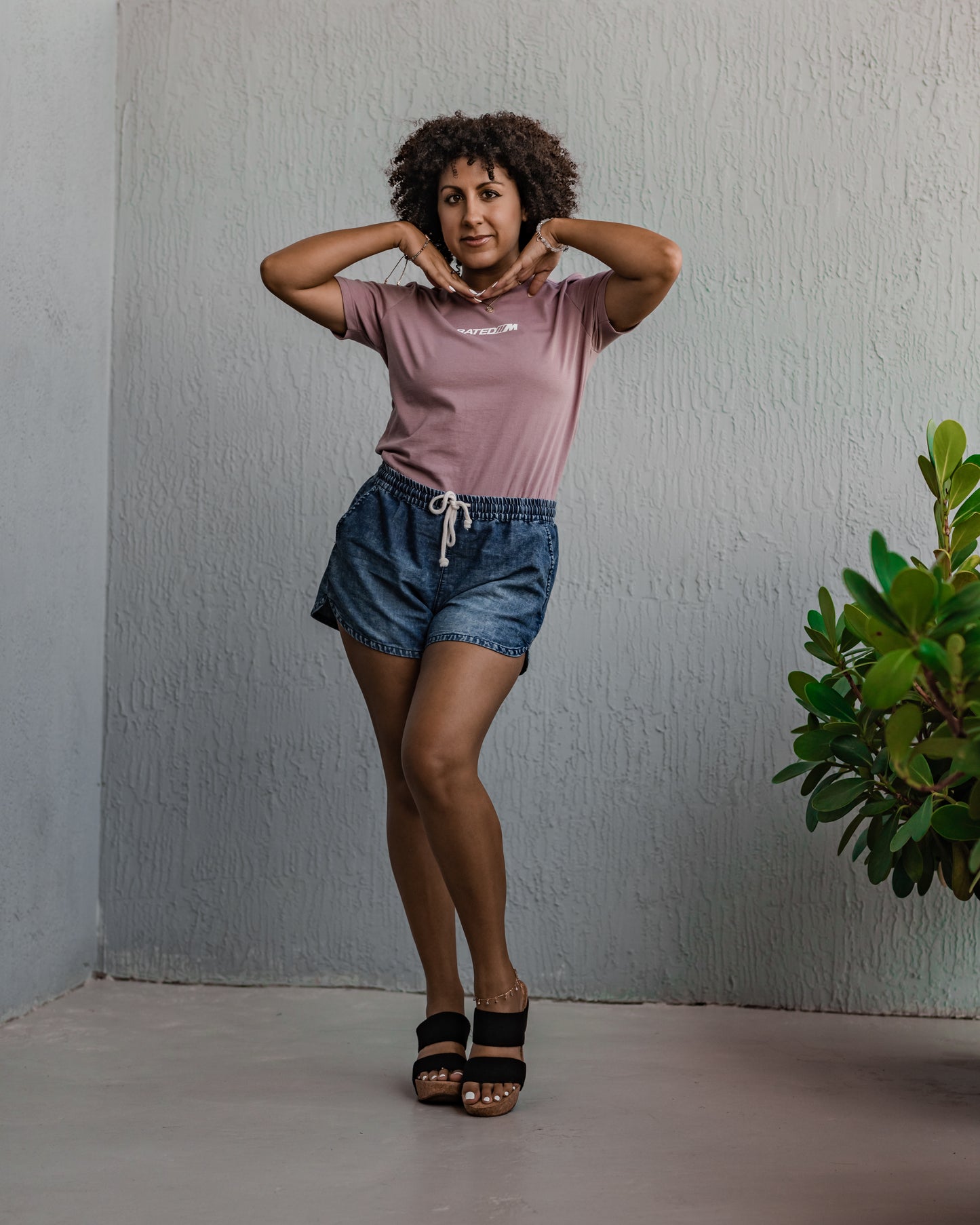 Women's Staple Tee - Orchid