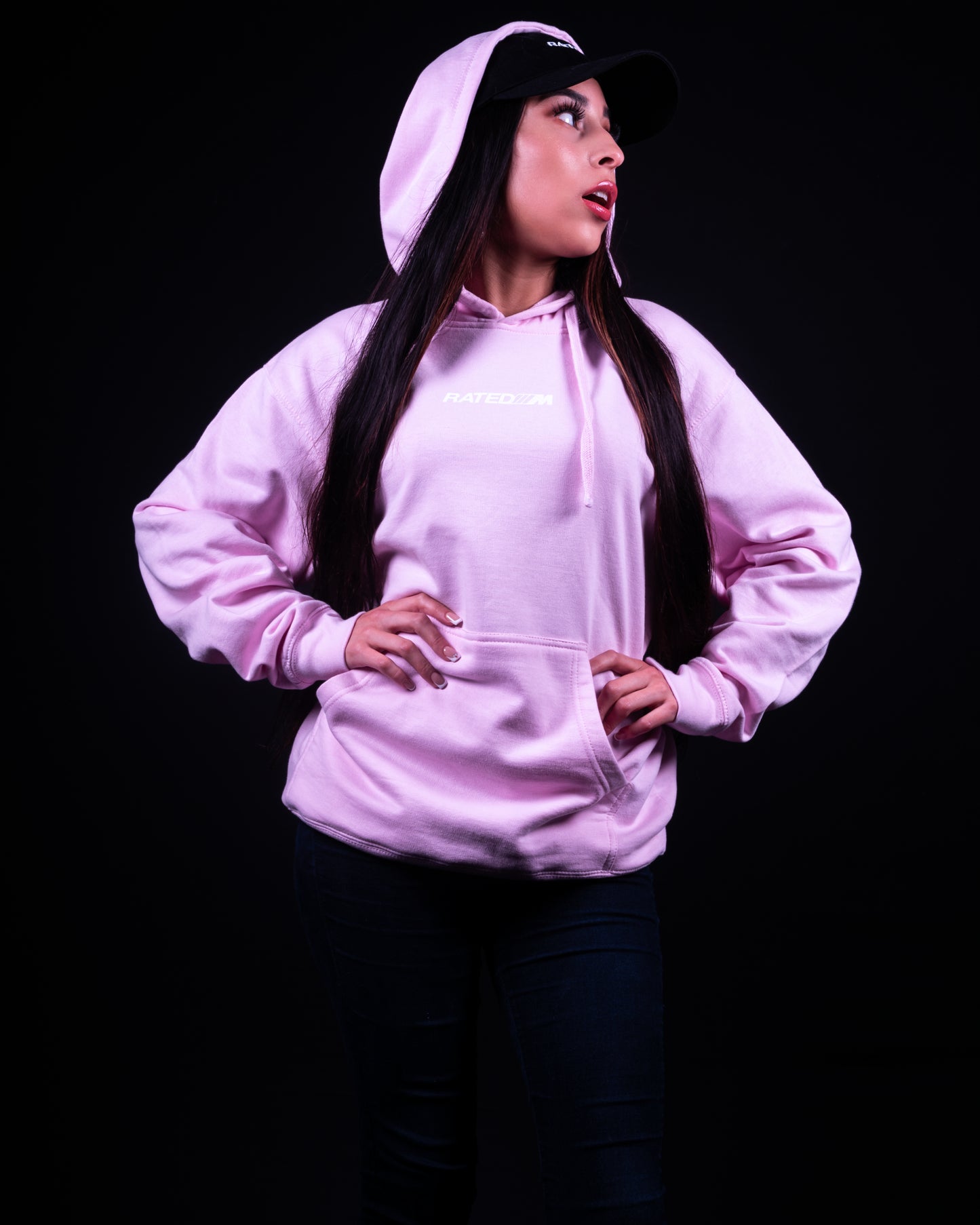 Staple Hoodie - Light Pink