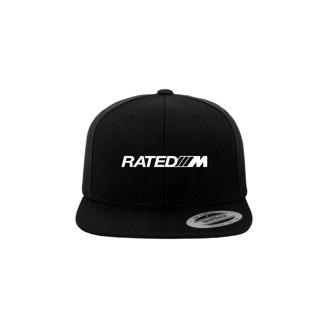 Rated M Snapback - Black